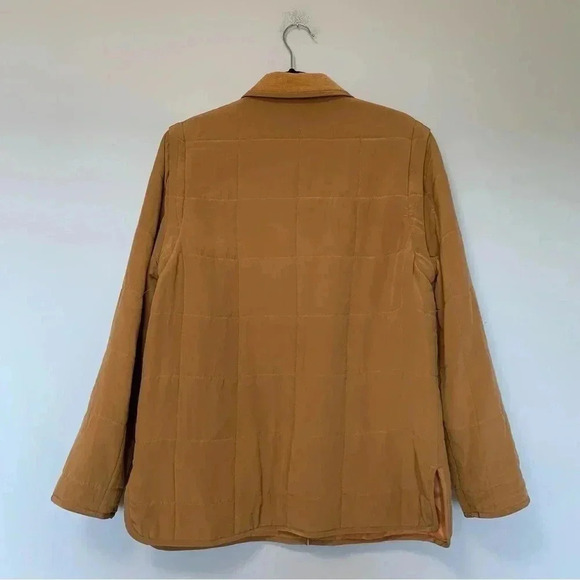 Diane Von Furstenberg  yellow mustard 100% silk 2 in 1 jacket vest - Picture 3 of 3